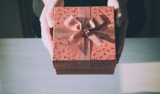 brown gift box